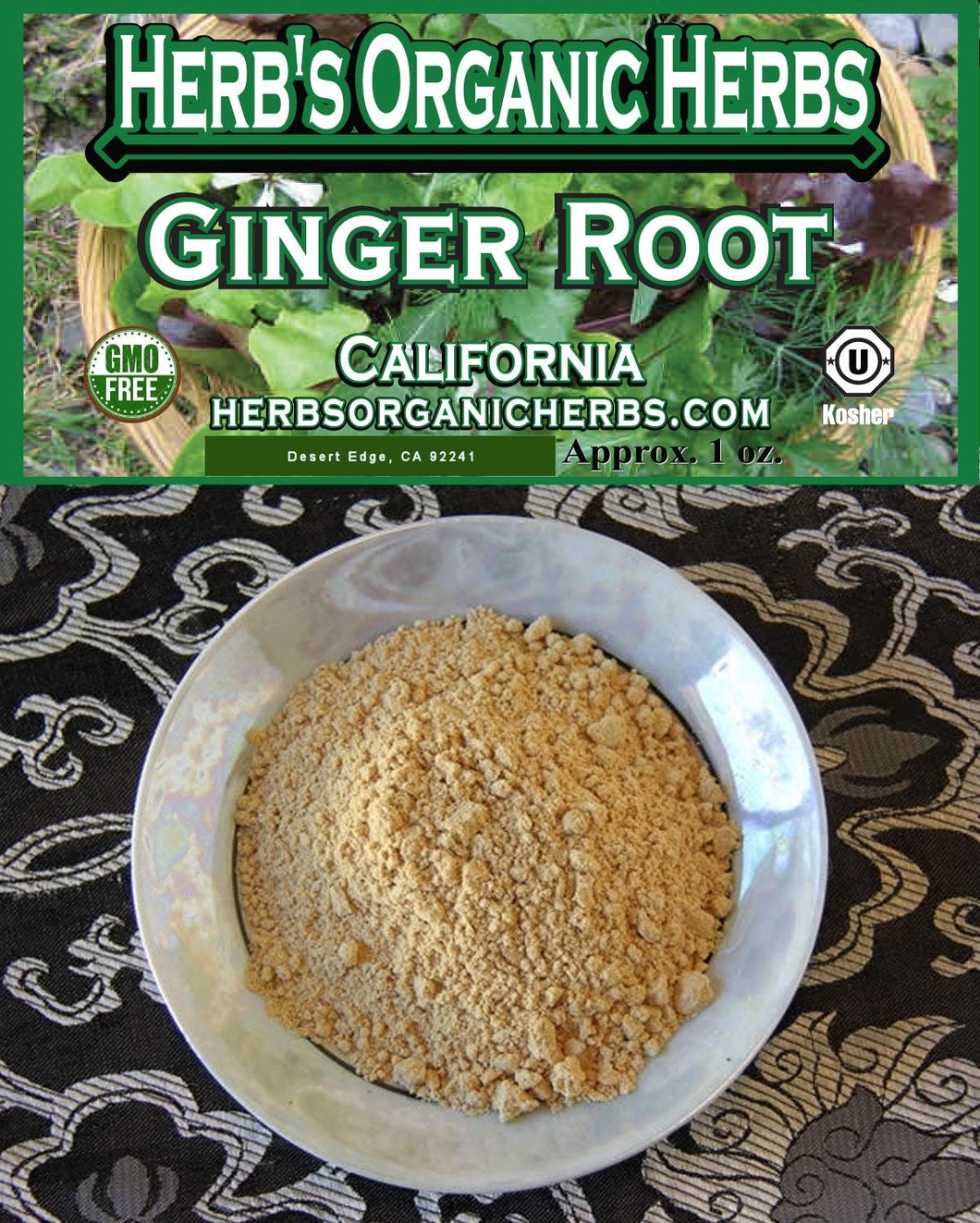 Ginger Root (ground)
