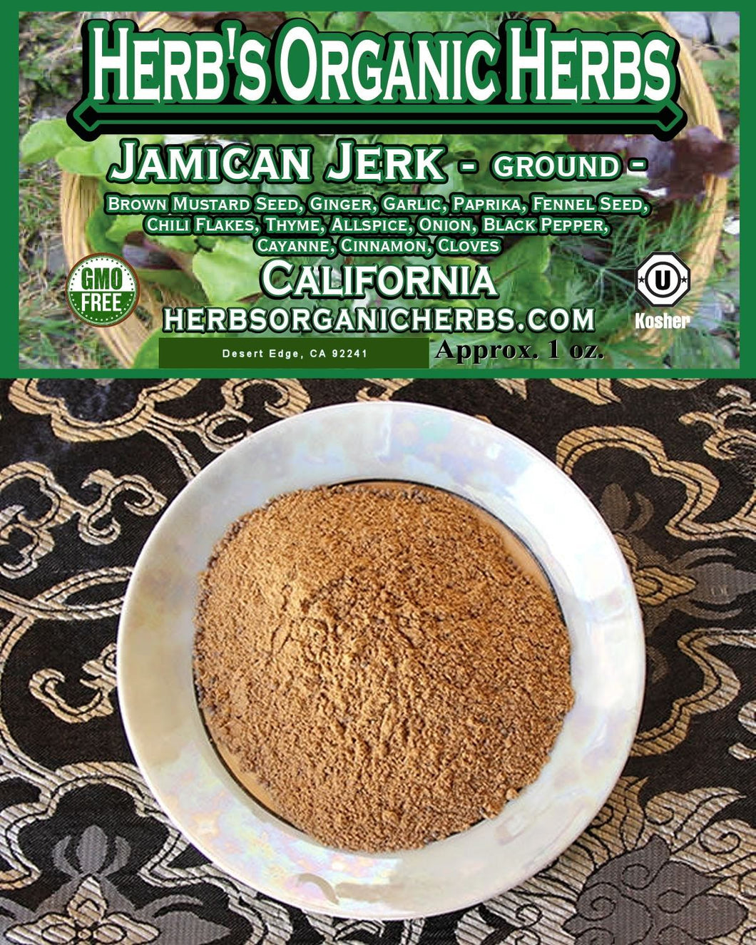 Jamaican Jerk Seasoning (ground)