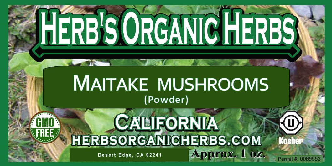 Maitake Mushrooms (powder) <span style=