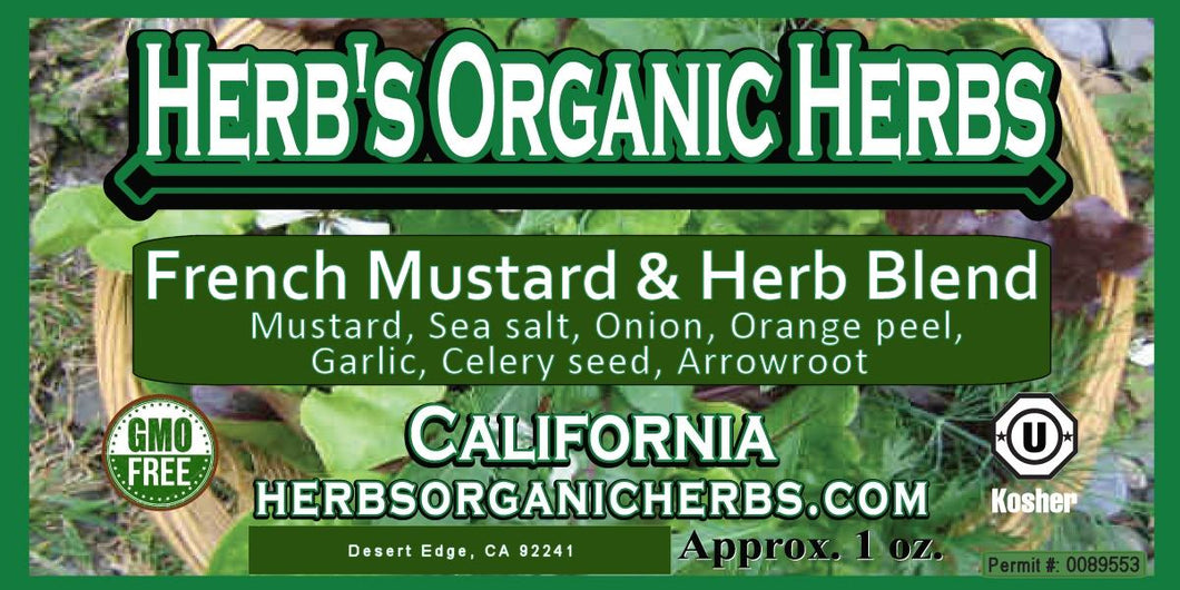 French Mustard & Herb Blend <span style=