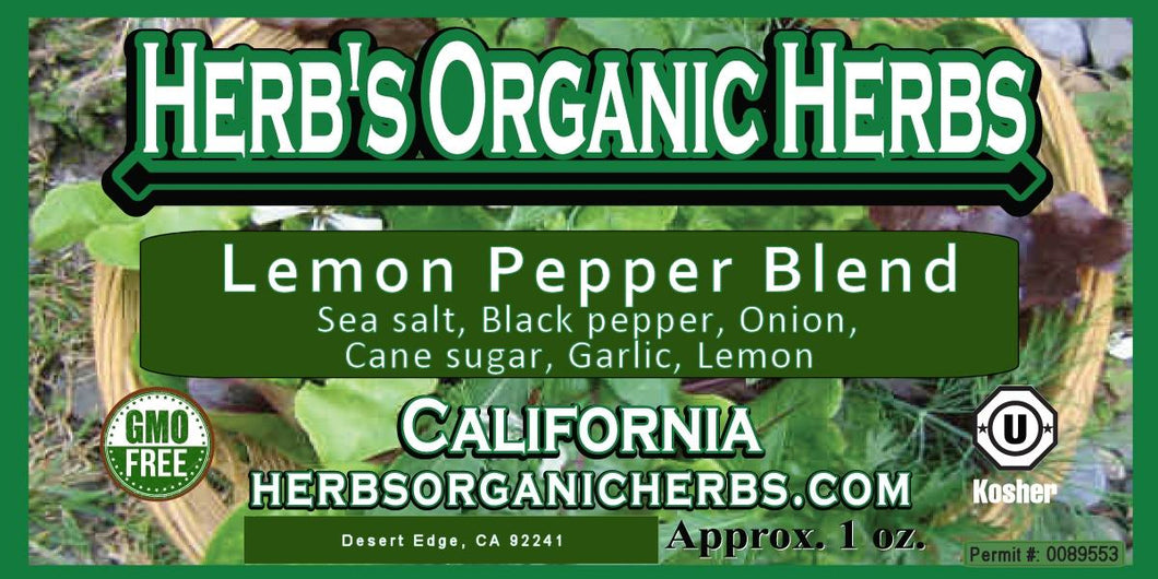 Lemon Pepper Blend <span style=